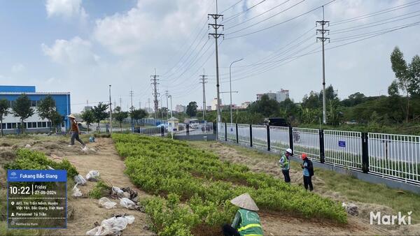 Tổng hợp dự án thực tế thi công cảnh quan nhà máy sản xuất tại Trung Kiên Landscape