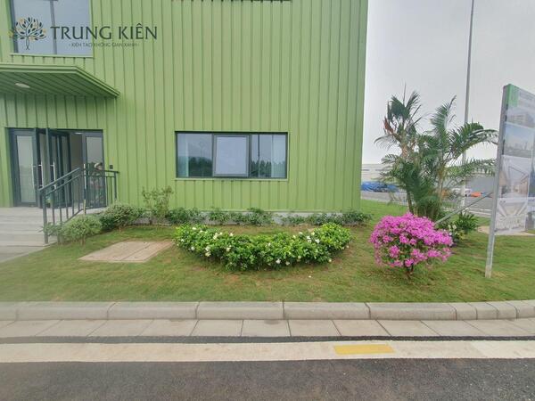 Đối tác thi công cảnh quan nhà máy sản xuất hàng đầu
