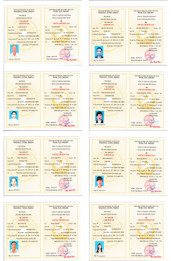 Chứng chỉ 4