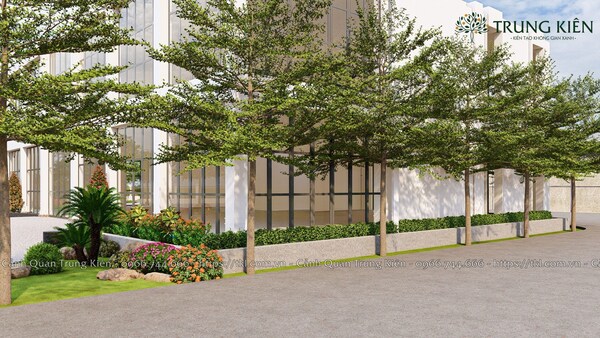 Tổng hợp các dự án thi công cảnh quan khu công nghiệp tại Trung Kiên Landscape