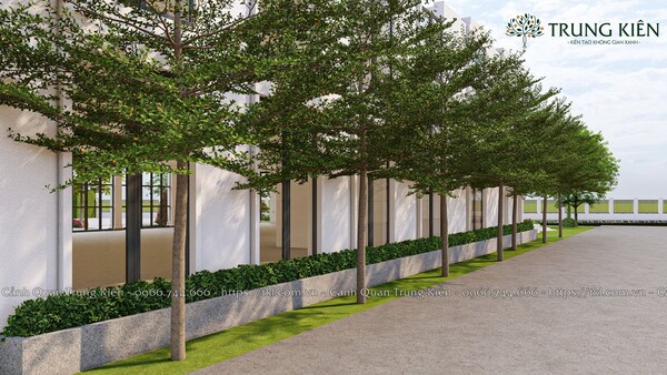 Tổng hợp các dự án thi công cảnh quan khu công nghiệp tại Trung Kiên Landscape