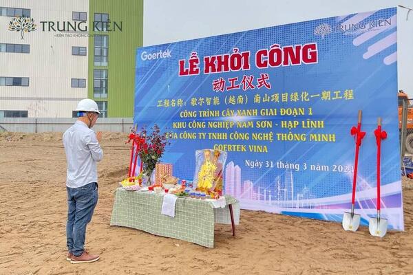 Lựa chọn Trung Kiên Landscape làm đối tác thi công cảnh quan khu công nghiệp