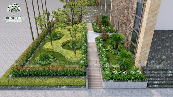 Tổng hợp các dự án thi công cảnh quan khu công nghiệp tại Trung Kiên Landscape