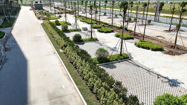 Quy trình thi công cảnh quan khu công nghiệp chuyên nghiệp tại Trung Kiên