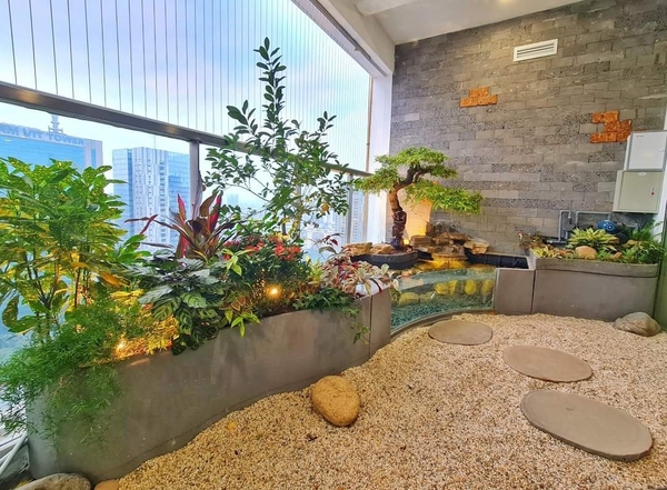 Thi công tiểu cảnh và điểm nhấn cảnh quan