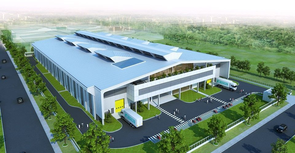 KCN kết hợp cây xanh ven đường