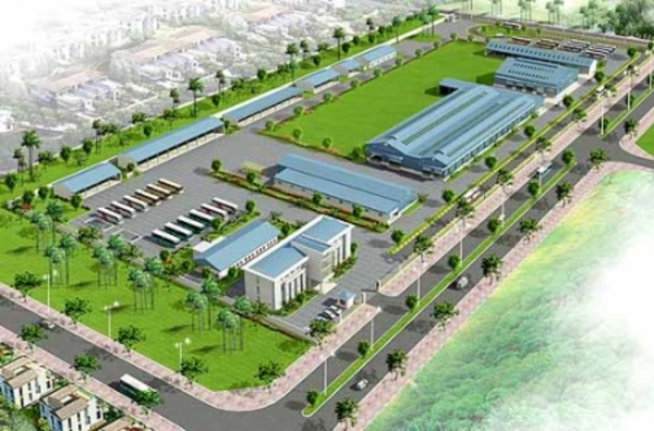 KCN với hàng cau mát mẻ