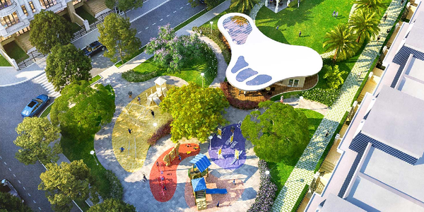 Thiết kế, thi công cây xanh khu đô thị kiến tạo không gian sống