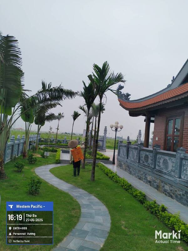 Thi công cảnh quan dự án Yên Phong 2A